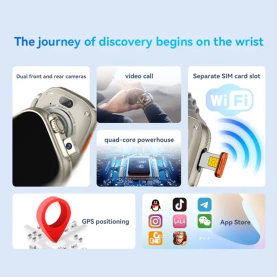 HW Ultra 2 Call 4G/5G Android Smartwatch