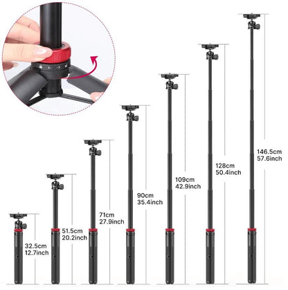 Ulanzi MT-44 Extendable Vlog Tripod & Selfie Stick